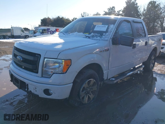 2014 Ford F-150 XL with VIN 1FTFW1EF8EKE30169, listed as a IAAI auction lot 41633608 with 188,642 mi miles. Bid and sale history available at carsss.com. Image 17.