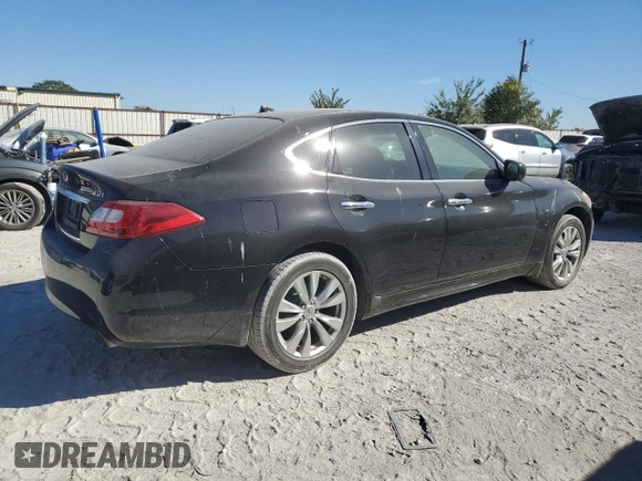2012 Infiniti M37 with VIN JN1BY1ARXCM390142, listed as a Copart auction lot 76340224 with 144,506 mi miles and Clean Title. Bid and sale history available at carsss.com. Image 3.