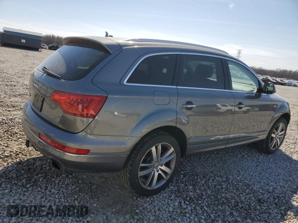 2013 Audi Q7 3.0T Premium Plus with VIN WA1LGAFE2DD009213, listed as a Copart auction lot 46077615 with 116,558 mi miles and Salvage Title. Bid and sale history available at carsss.com. Image 3.