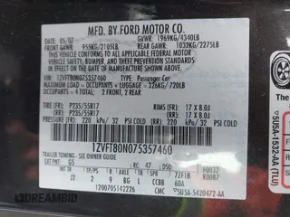 2007 Ford Mustang Deluxe with VIN 1ZVFT80N075357460, listed as a IAAI auction lot 41047829 with 146,175 mi miles. Bid and sale history available at carsss.com. Image 9.