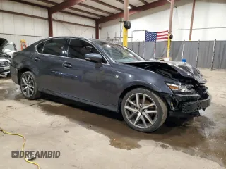 2018 Lexus GS with VIN JTHCZ1BL8JA009006, listed as a Copart auction lot 46248035 with 65,214 mi miles and Salvage Title. Bid and sale history available at carsss.com. Image 4.