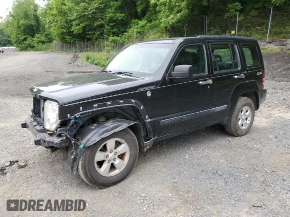 2012 Jeep Liberty Sport with VIN 1C4PJMAK9CW212920, listed as a Copart auction lot 61192785 with 181,561 mi miles and Salvage title. Bid and sale history available at DreamBid. Image 1.