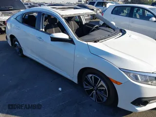 2017 Honda Civic EX-T with VIN 19XFC1E38HE002205, listed as a IAAI auction lot 40891678 with 10,398 mi miles and . Bid and sale history available at DreamBid. Image 6.