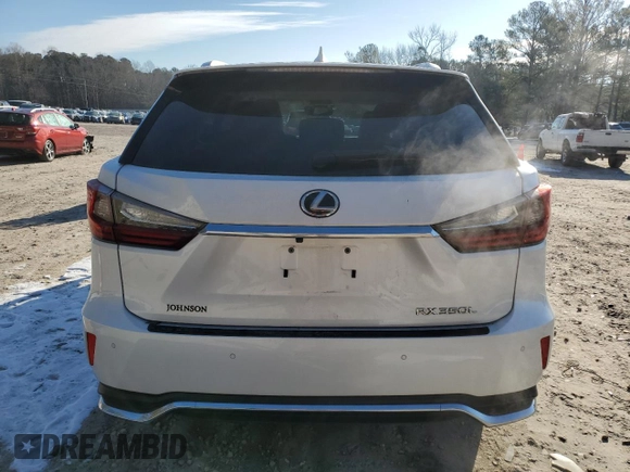 2018 Lexus RX with VIN JTJGZKCA7J2004019, listed as a Copart auction lot 89269035 with 123,825 mi miles and Salvage Title. Bid and sale history available at carsss.com. Image 6.