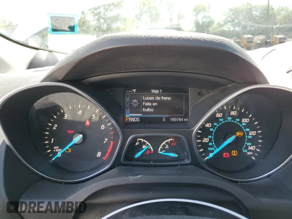 2013 Ford Escape SE z VIN 1FMCU9G99DUC73121, wystawiony jako Copart lot #57966605 z przebiegiem 169 764 mil mil oraz Szkoda całkowita • Salvage title. Historia ofert i sprzedaży dostępna na DreamBid. Obrazek 9.
