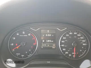 2016 Audi A3 1.8T Premium with VIN WAU67LFF3G1100498, listed as a Copart auction lot 71476464 with 19,178 mi miles and Salvage Title. Bid and sale history available at carsss.com. Image 9.
