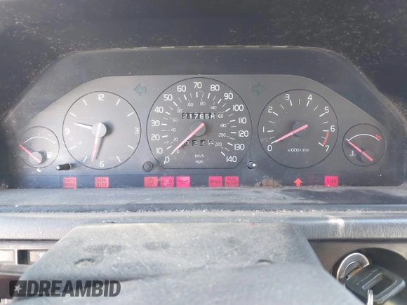 1993 Volvo 900 GLS с VIN YV1JS8839P1112547, выставлен на аукционе IAAI как лот 41296396 с пробегом 217 656 миль миль и . История ставок и продаж доступна на DreamBid. Изображение 7.
