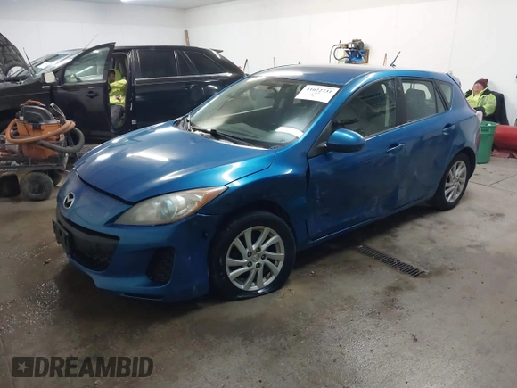 2012 Mazda Mazda3 i Touring with VIN JM1BL1L76C1523276, listed as a IAAI auction lot 41622731 with 184,907 mi miles. Bid and sale history available at carsss.com. Image 19.
