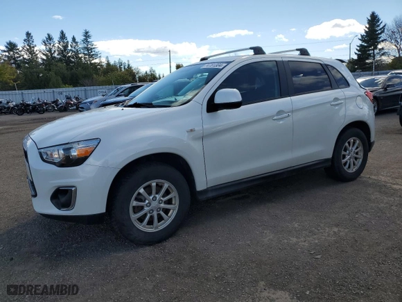 2015 Mitsubishi RVR SE with VIN 4A4AJ3AU4FE606782, listed as a Copart auction lot 74781304 with 115,968 mi miles and Salvage Title. Bid and sale history available at carsss.com. Image 1.
