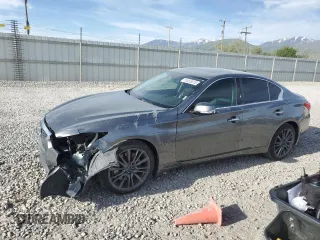 2016 Infiniti Q50 Red Sport 400 с VIN JN1FV7AR9GM451466, выставлен на аукционе Copart как лот 55465615 с пробегом 73 698 миль миль и Списание • Salvage title. История ставок и продаж доступна на DreamBid. Изображение 1.