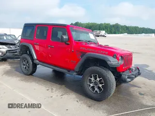 2018 Jeep Wrangler Unlimited Rubicon с VIN 1C4HJXFG6JW177115, выставлен на аукционе IAAI как лот 42357142 с пробегом 66 257 миль миль и . История ставок и продаж доступна на DreamBid. Изображение 1.
