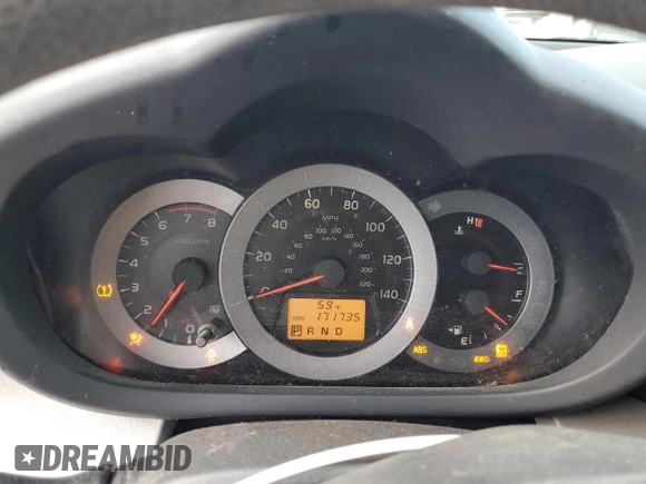 2010 Toyota RAV4 with VIN JTMBF4DV4A5024147, listed as a Copart auction lot 49017884 with 171,735 mi miles and Salvage Title. Bid and sale history available at carsss.com. Image 9.