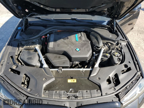 2021 BMW 5 Series 530e with VIN WBA13AG04MCF47235, listed as a Copart auction lot 69120474 with 74,779 mi miles and Salvage Title. Bid and sale history available at carsss.com. Image 12.