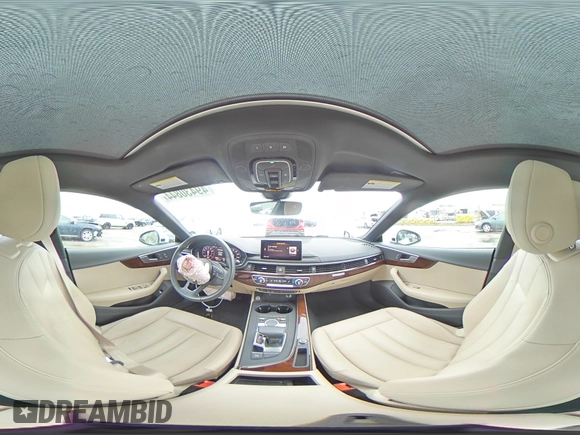 2019 Audi A5 Sportback Premium Plus with VIN WAUBNCF57KA044702, listed as a Copart auction lot 49430844 with 22,466 mi miles and . Bid and sale history available at DreamBid. Image 13.