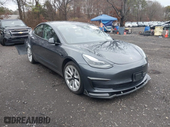 2022 Tesla Model 3 with VIN 5YJ3E1EA6NF143839, listed as a IAAI auction lot 40905007 with 83,897 mi miles and . Bid and sale history available at DreamBid. Image 12.