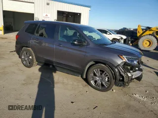 2019 Honda Passport EX-L with VIN 5FNYF7H5XKB012171, listed as a Copart auction lot 82822484 with 41,295 mi miles and Salvage Title. Bid and sale history available at carsss.com. Image 4.
