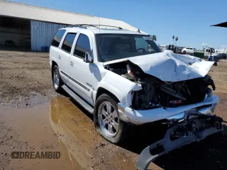 2006 GMC Yukon SLT with VIN 1GKEK13Z66R129966, listed as a Copart auction lot 75320554 with 168,841 mi miles and Salvage Title. Bid and sale history available at carsss.com. Image 4.