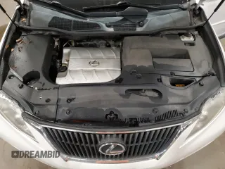 2011 Lexus RX 350 with VIN 2T2BK1BA6BC102910, listed as a Copart auction lot 60153935 with 132,626 mi miles and Salvage title. Bid and sale history available at DreamBid. Image 12.