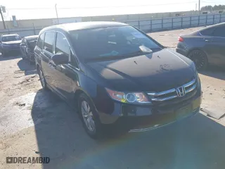 2016 Honda Odyssey EX-L with VIN 5FNRL5H64GB089426, listed as a IAAI auction lot 41809793 with 89,413 mi miles. Bid and sale history available at carsss.com. Image 1.