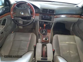 2001 BMW 5 Series 525iA with VIN WBADT43451GF55680, listed as a Copart auction lot 48023455 with 164,187 mi miles and Salvage Title. Bid and sale history available at carsss.com. Image 8.