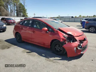 2013 Toyota Prius One with VIN JTDKN3DU0D0339064, listed as a Copart auction lot 50743865 with 211,602 mi miles and Salvage Title. Bid and sale history available at DreamBid. Image 4.