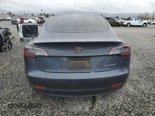 2022 Tesla Model 3 Long Range with VIN 5YJ3E1EB1NF112040, listed as a Copart auction lot 48695485 with 51,683 mi miles and Salvage Title. Bid and sale history available at DreamBid. Image 6.
