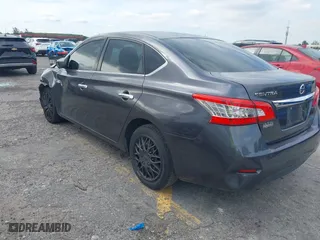 2014 Nissan Sentra SR with VIN 3N1AB7AP0EY327405, listed as a IAAI auction lot 41634407 with 139,637 mi miles. Bid and sale history available at carsss.com. Image 3.