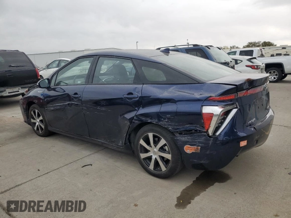 2020 Toyota Mirai z VIN JTDBVRBD1LA008122, wystawiony jako Copart lot #81461514 z przebiegiem 57 545 mil mil oraz Szkoda całkowita • Salvage title. Historia ofert i sprzedaży dostępna na DreamBid. Obrazek 2.