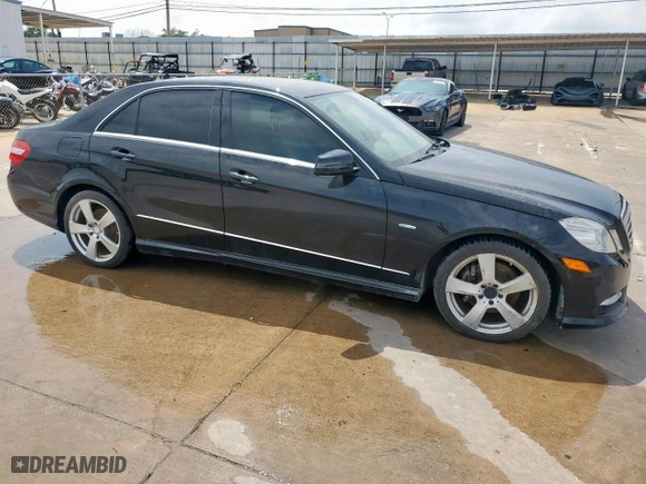 2012 Mercedes-Benz E-Class E 350 Luxury with VIN WDDHF5KB6CA597866, listed as a Copart auction lot 52973525 with 90,397 mi miles and Salvage Title. Bid and sale history available at carsss.com. Image 4.