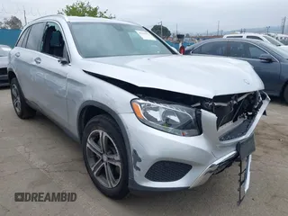 2017 Mercedes-Benz GLC 300 z VIN WDC0G4JB3HF130019, wystawiony jako IAAI lot #42179791 z przebiegiem 141 758 mil mil oraz . Historia ofert i sprzedaży dostępna na DreamBid. Obrazek 1.