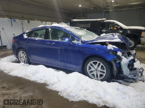 2016 Ford Fusion SE with VIN 3FA6P0H78GR128591, listed as a Copart auction lot 43607225 with 0 mi miles and Salvage Title. Bid and sale history available at carsss.com. Image 4.