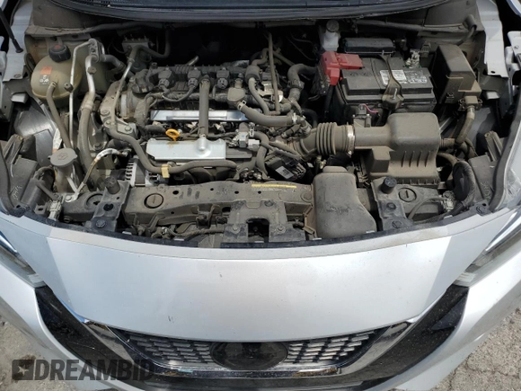 2021 Nissan Versa SV z VIN 3N1CN8EV0ML843015, wystawiony jako Copart lot #58406775 z przebiegiem 87 979 mil mil oraz Czysty tytuł • Clean title. Historia ofert i sprzedaży dostępna na DreamBid. Obrazek 11.