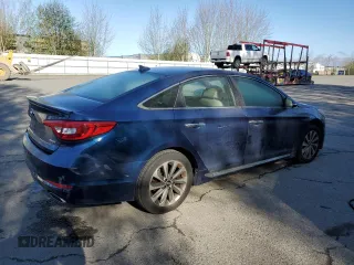 2017 Hyundai Sonata Sport with VIN 5NPE34AF3HH477382, listed as a Copart auction lot 54275955 with 91,930 mi miles and Clean Title. Bid and sale history available at carsss.com. Image 3.