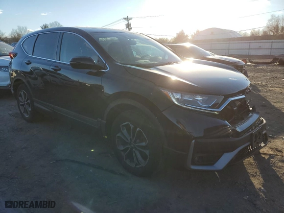 2021 Honda CR-V EX-L with VIN 2HKRW2H86MH627130, listed as a Copart auction lot 41441245 with 43,463 mi miles and Salvage Title. Bid and sale history available at carsss.com. Image 4.