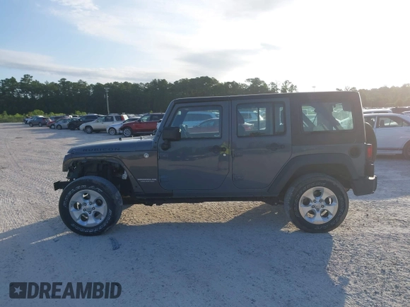 2014 Jeep Wrangler Unlimited Sport with VIN 1C4BJWDG5EL327225, listed as a IAAI auction lot 42547991 with 129,545 mi miles and . Bid and sale history available at DreamBid. Image 14.