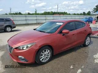 2014 Mazda 3 i Touring with VIN JM1BM1V70E1158736, listed as a Copart auction lot 57340525 with 160,932 mi miles and Salvage title. Bid and sale history available at DreamBid. Image 1.