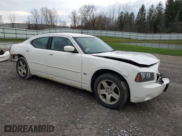 2010 Dodge Charger SXT with VIN 2B3CA3CV1AH188187, listed as a Copart auction lot 53887565 with 151,635 mi miles and Salvage Title. Bid and sale history available at carsss.com. Image 4.