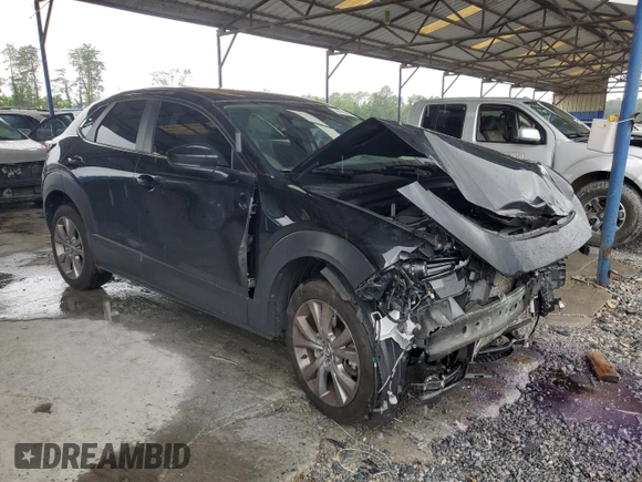 2021 Mazda CX-30 Preferred with VIN 3MVDMBCL9MM249096, listed as a Copart auction lot 58965895 with 32,957 mi miles and Salvage title. Bid and sale history available at DreamBid. Image 4.