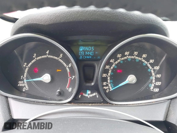2016 Ford Fiesta SE with VIN 3FADP4BJ4GM118382, listed as a IAAI auction lot 41999324 with 91,440 mi miles. Bid and sale history available at carsss.com. Image 7.
