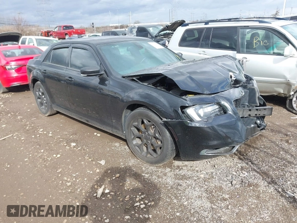 2015 Chrysler 300 with VIN 2C3CCAGGXFH831351, listed as a IAAI auction lot 41721941 with 106,577 mi miles. Bid and sale history available at carsss.com. Image 1.