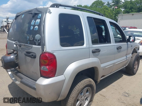 2002 Jeep Liberty Limited with VIN 1J4GL58K02W329896, listed as a IAAI auction lot 42589290 with 183,873 mi miles and . Bid and sale history available at DreamBid. Image 4.