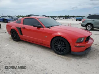 2006 Ford Mustang GT Deluxe with VIN 1ZVHT82H265135243, listed as a Copart auction lot 49623955 with 109,615 mi miles and Salvage Title. Bid and sale history available at DreamBid. Image 4.