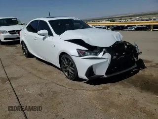 2017 Lexus IS 200t with VIN JTHBA1D22H5038785, listed as a Copart auction lot 58436715 with 76,298 mi miles and Salvage title. Bid and sale history available at DreamBid. Image 13.