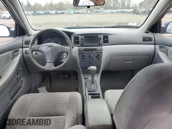 2004 Toyota Corolla CE with VIN 2T1BR32E54C251200, listed as a Copart auction lot 53679315 with 177,378 mi miles and Salvage Title. Bid and sale history available at DreamBid. Image 8.