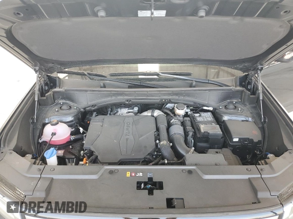 2024 Hyundai Santa Fe SE with VIN 5NMP14GLXRH052509, listed as a Copart auction lot 50755485 with 16,259 mi miles and Salvage title. Bid and sale history available at DreamBid. Image 12.