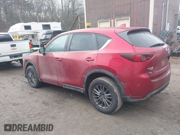 2017 Mazda CX-5 Touring with VIN JM3KFBCL9H0196693, listed as a IAAI auction lot 41136650 with 126,087 mi miles. Bid and sale history available at carsss.com. Image 3.