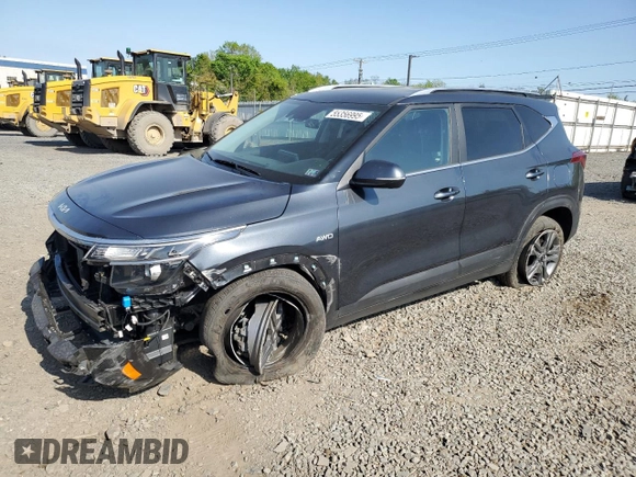 2022 Kia Seltos S z VIN KNDEUCAA1N7304259, wystawiony jako Copart lot #55356995 z przebiegiem 31 549 mil mil oraz Szkoda całkowita • Salvage title. Historia ofert i sprzedaży dostępna na DreamBid. Obrazek 1.
