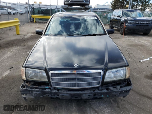 1998 Mercedes-Benz C 230/260/280/320 with VIN WDBHA23G2WA555649, listed as a Copart auction lot 46755375 with 179,263 mi miles and Salvage title. Bid and sale history available at DreamBid. Image 5.