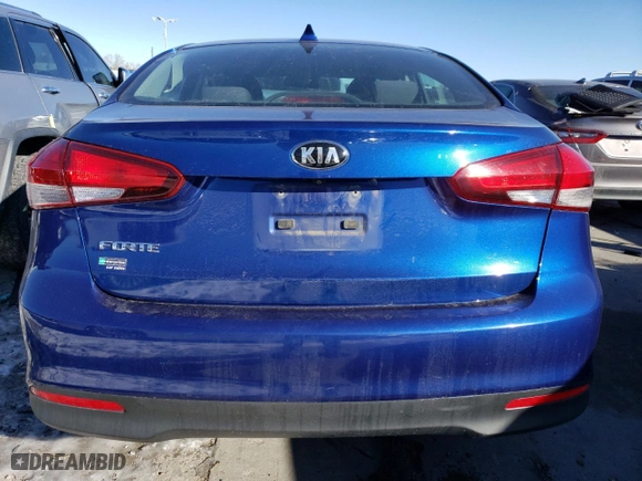 2018 Kia Forte LX with VIN 3KPFL4A70JE172946, listed as a Copart auction lot 88734445 with 102,678 mi miles and Salvage Title. Bid and sale history available at carsss.com. Image 6.