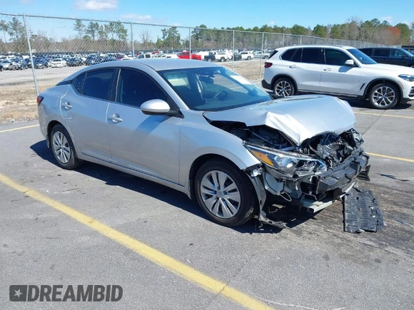 2023 Nissan Sentra S with VIN 3N1AB8BV0PY273691, listed as a IAAI auction lot 41729906 with 21,572 mi miles and . Bid and sale history available at DreamBid. Image 1.